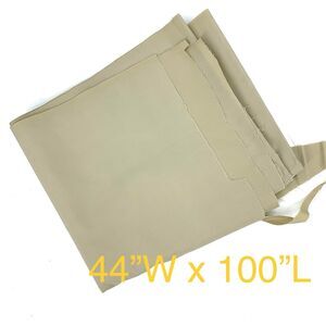 Vintage tan fabric duck cloth type woven material